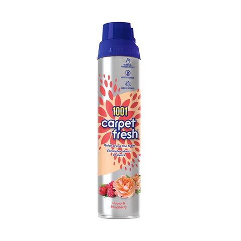 1001 Carpet Fresh Peony & Raspberry Quick Drying Foam 300ml in UK