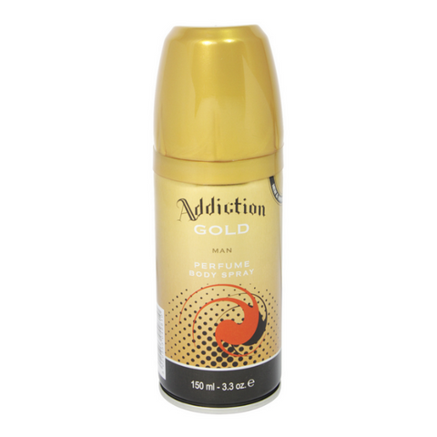 Addiction Designer Men Gold Deodorant Body Spray 150ml