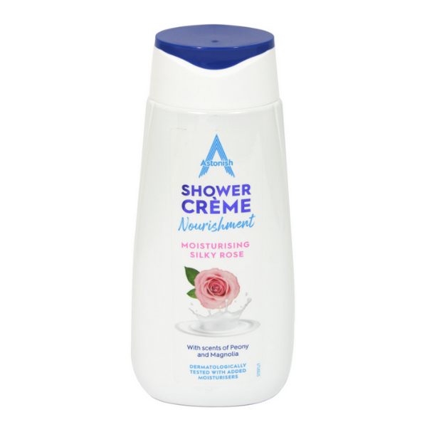 Astonish Shower Creme Nourishment Moisturising Silky Rose 400ml in UK