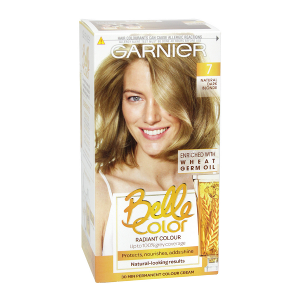 Garnier Belle Color Permanent Hair Colour 7 Natural Dark Blonde