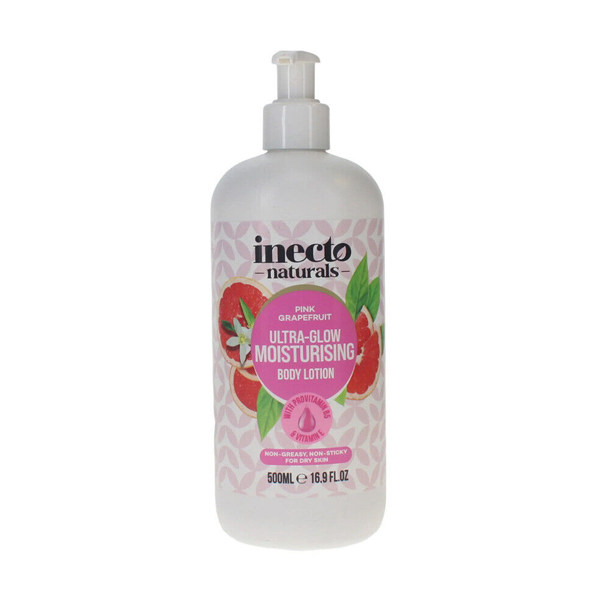 Inecto Pink Grapefruit Ultra-Glow Moisturising Body Lotion 500ml in UK