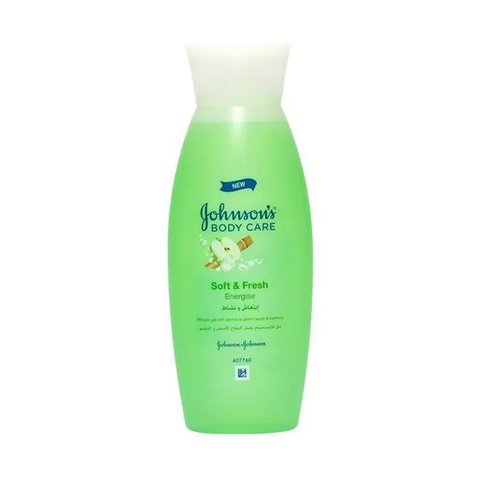 Johnson's Soft & Fresh Green Apple & Bamboo Shower Gel 250ml in UK