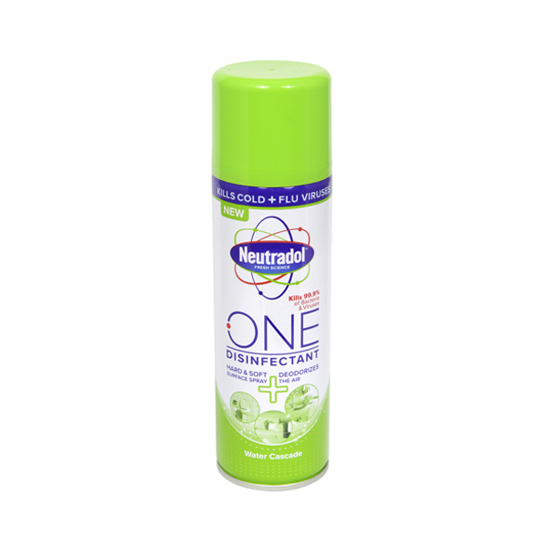 Neutradol One Disinfectant Hard & Soft Surface Spray Water Cascade 300ml in UK