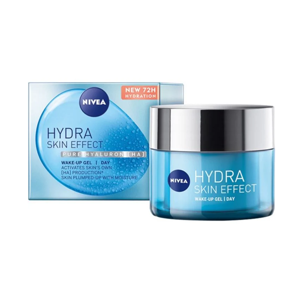 Nivea Hydra Skin Effect Pure Hyaluronic Acid Wake-Up Gel Day 50ml in UK