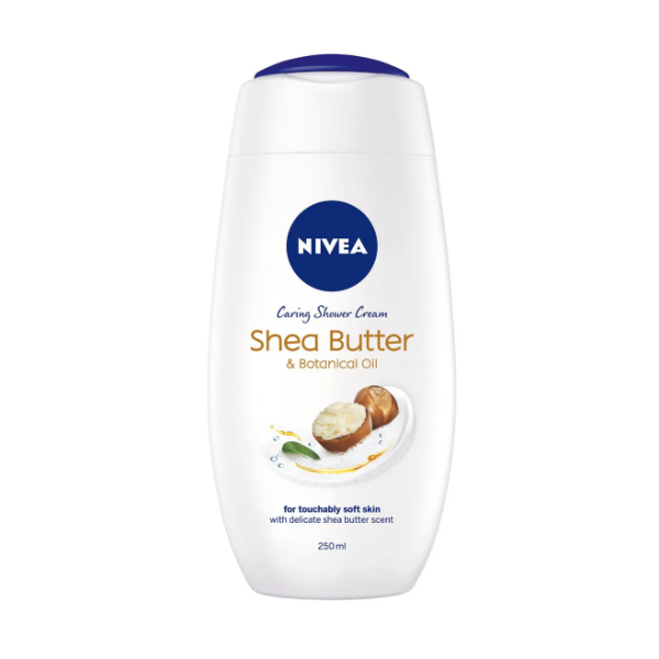 Nivea Caring Shower Cream Shea Butter & Botanical Oil 250ml in UK