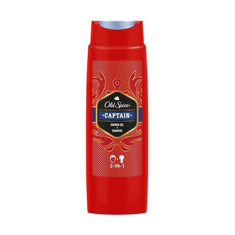 Old Spice Captain 2In1 Shower Gel & Shampoo 250ml in UK