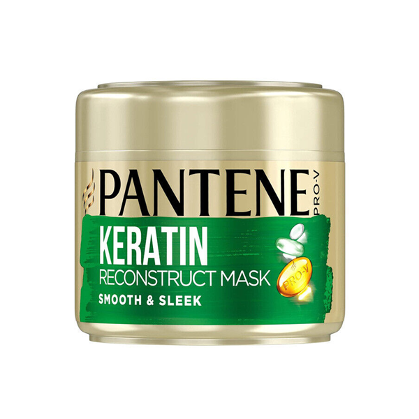 Pantene Pro-V Smooth & Sleek Keratin Reconstruct Hair Mask 300ml in UK