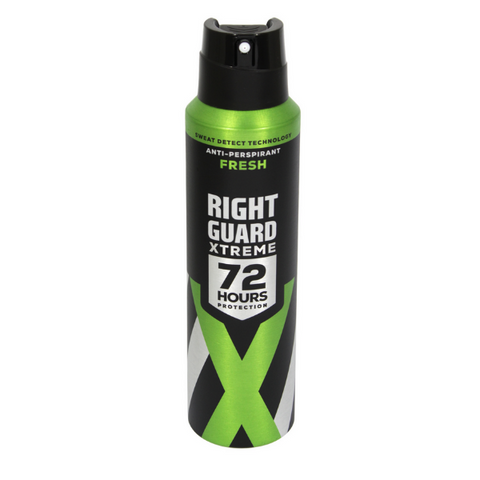 Right Guard Men Fresh Xtreme 72H Anti-Perspirant Spray 150m in UK