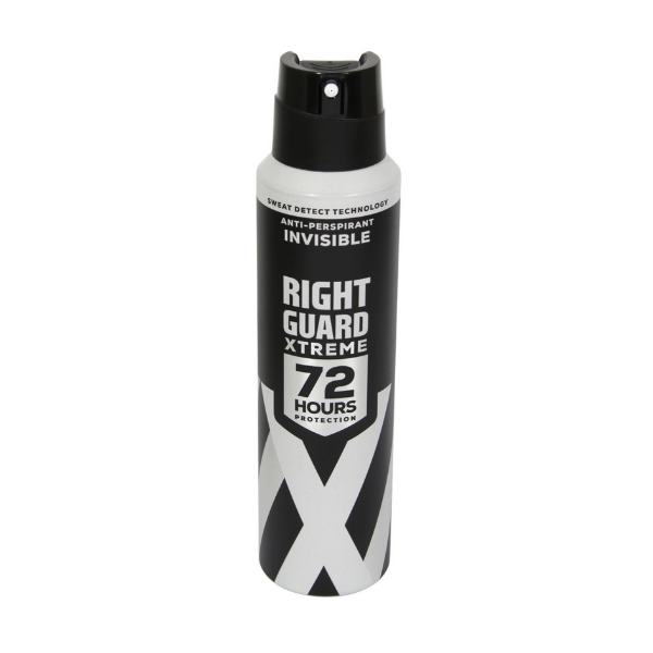 Right Guard Men Invisible Xtreme 72H Anti-Perspirant Spray 150ml