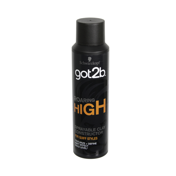 Schwarzkopf Got2b Roaring High Sprayable Clay Constructor for Quiff Styles 150ml in UK