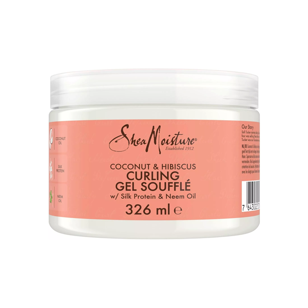 Shea Moisture Coconut & Hibiscus Curling Gel Souffle 326ml in UK