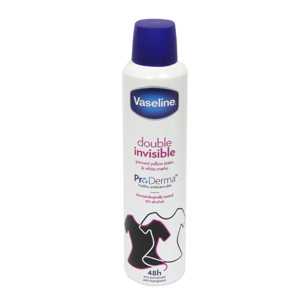 Vaseline Double Invisible 48H Pro Derma for Women Anti-Perspirant 250ml in UK