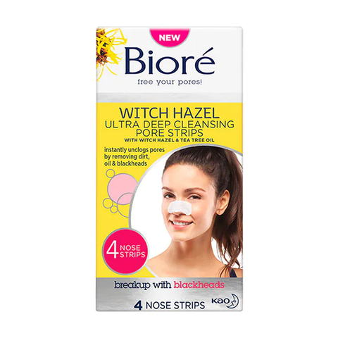 Bioré Witch Hazel Ultra Pore Strips X 4 in UK