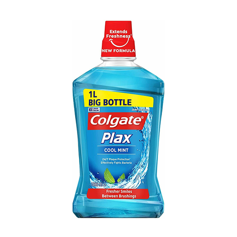 Colgate Plax Cool Mint Mouthwash 1L in UK