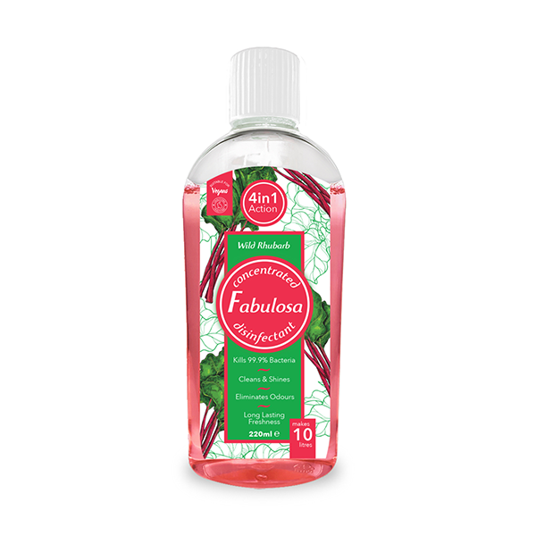 Fabulosa Wild Rhubarb Disinfectant 220ml in UK