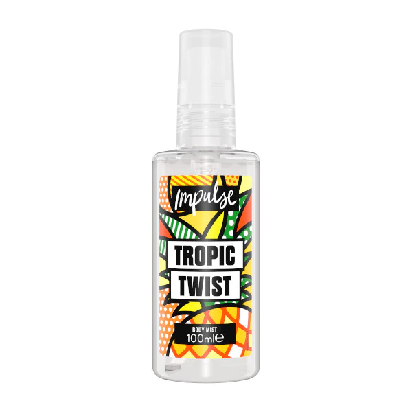 Impulse Tropical Twist Body Mist Spray 100ml in UK