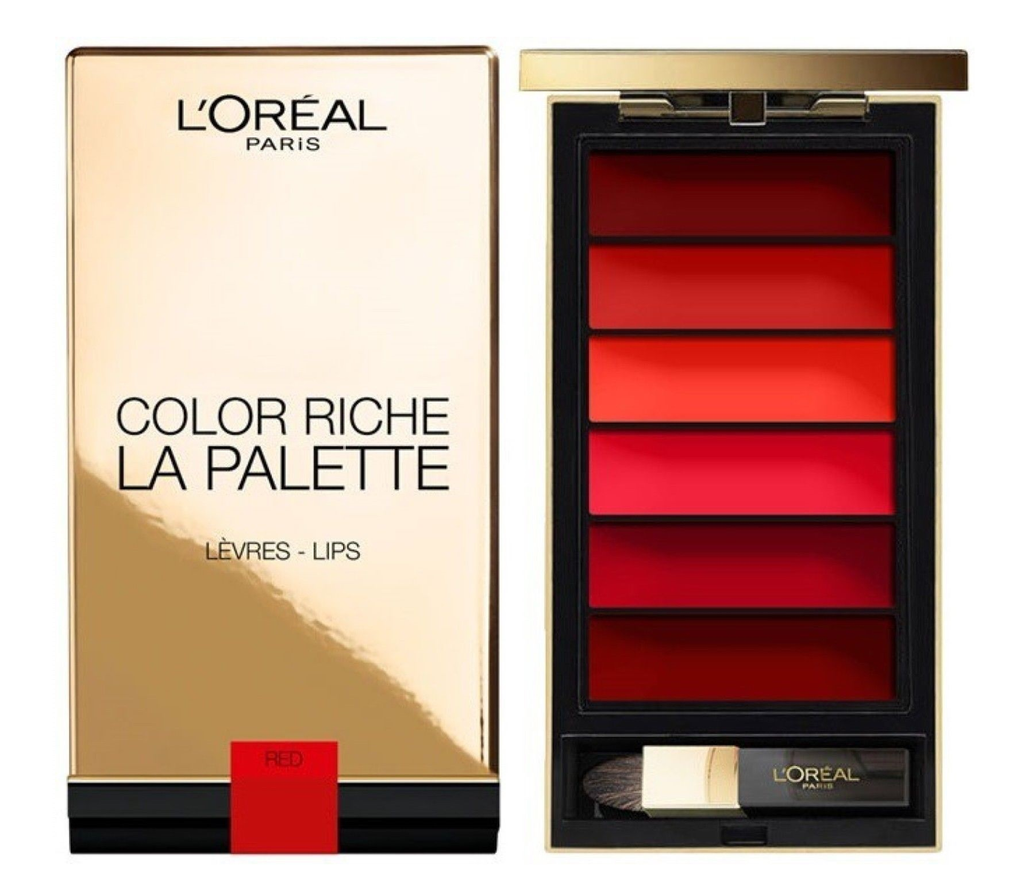 Loreal Color Riche La Palette Lipstick Palette Red