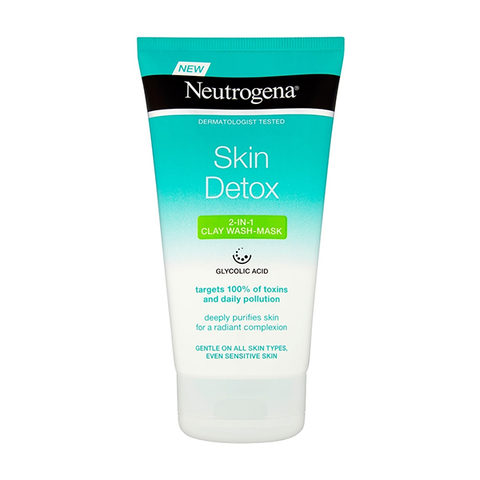Neutrogena Skin Detox 2-in-1 Clay Wash Mask 150ml in UK