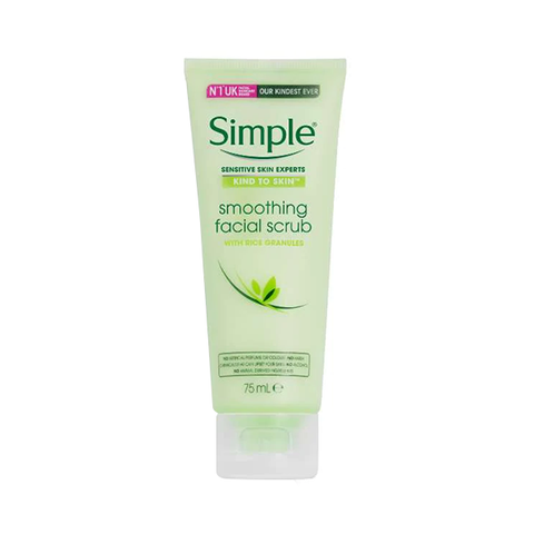 Simple Kind To Skin Smoothing Facial Scrub 75ml in UK