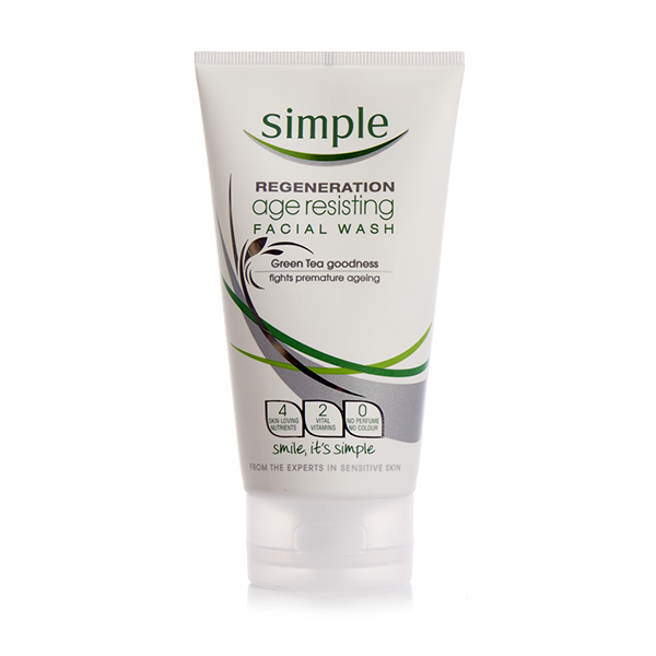 Simple Regeneration Age Resisting Facial Wash 150ml in UK