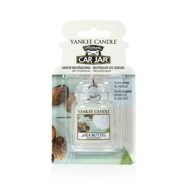 Yankee Candle Car Jar Shea Butter Air Freshener in UK