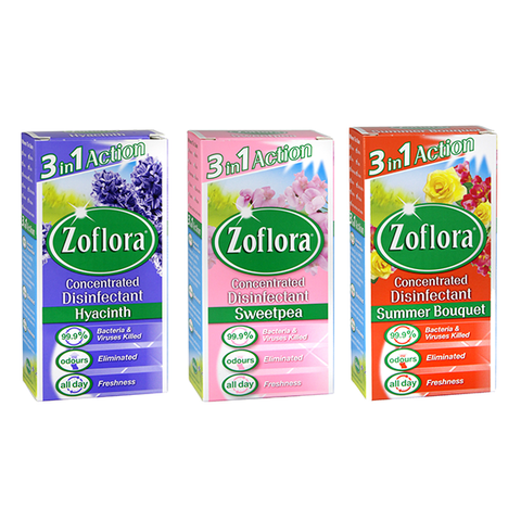 Zoflora Fresh Home Odour Remover & Disinfectant Mountain Air 500ml in UK