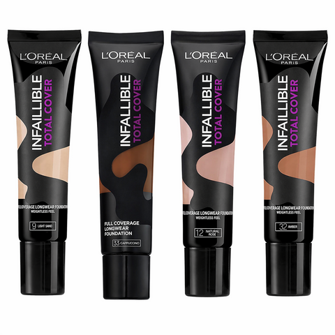 L'Oreal Infallible Total Cover Foundation 35g   - CHOOSE YOUR SHADE