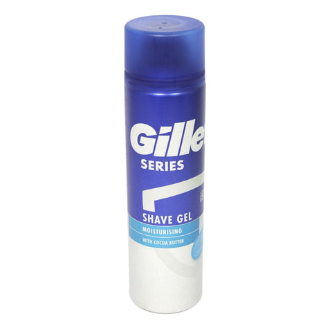 GILLETTE Series Moisturizing Shave Gel with Cocoa Butter 200ml Pack of 2