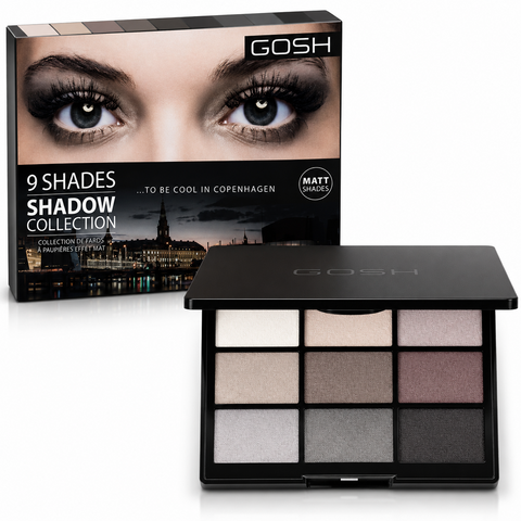 Gosh Eyeshadow Palette 9 Shades 004 To Be Cool With In Copenhage 12g