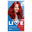Schwarzkopf LIVE Intense Colour 035 Real Red Permanent Hair Dye