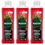 Radox Muscle Therapy Bath Soak with Minerals Black Pepper & Ginseng 500ml X 3
