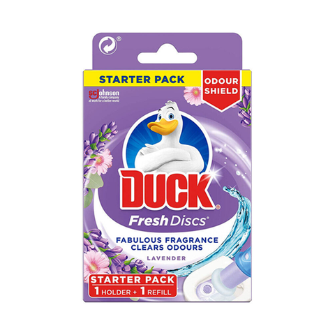 Duck Fresh Discs Toilet Bowl Cleaner Lavender 36ml in UK