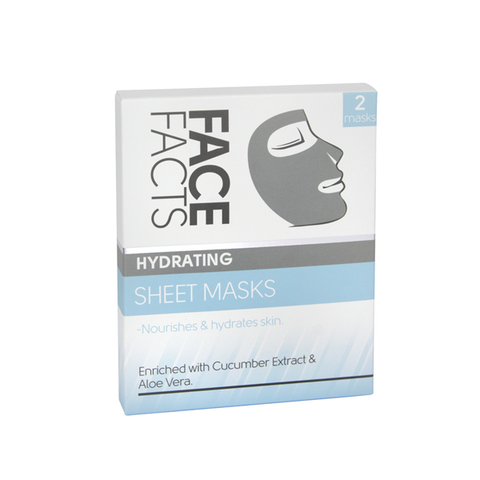 Face Facts Hydrating Sheet Masks - 2 Masks in UK