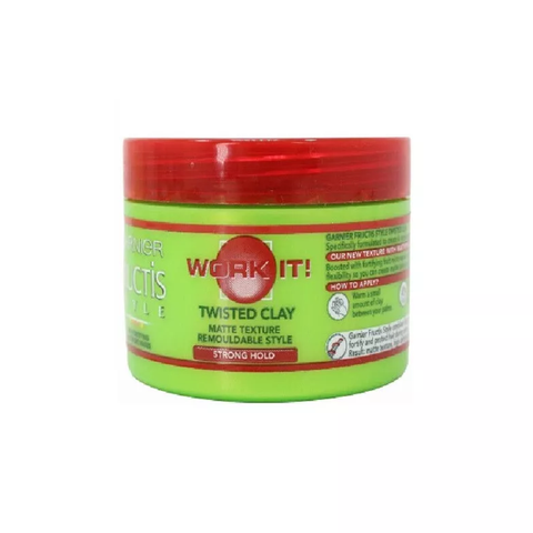 Garnier Fructis Style Work It! Twisted Clay Strong Hold 75ml in UK