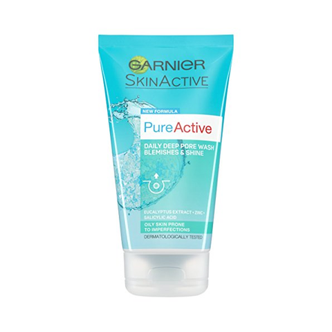 Garnier Pure Active Anti Blemish Deep Pore Face Wash 150ml in UK