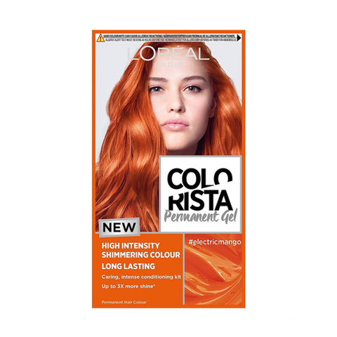 L'Oreal Colorista Electric Mango Auburn Permanent Gel Hair Dye in UK