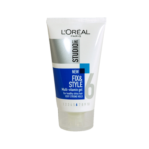L'Oreal Studio Line Fix & Style Multi Vitamin Hair Gel Very Strong Hold 150ml in UK