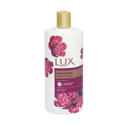 Lux Charming Peony with Orange Oil Body Wash 600ml