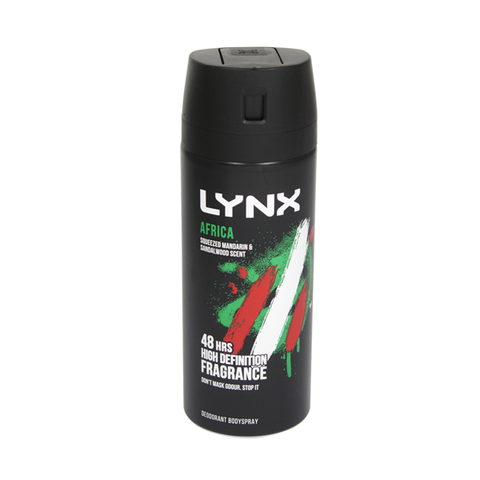 Lynx Africa Deodorant Body Spray 150ml in UK