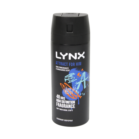 Lynx Attract For Him Deodorant Body Spray 150ml in UK
