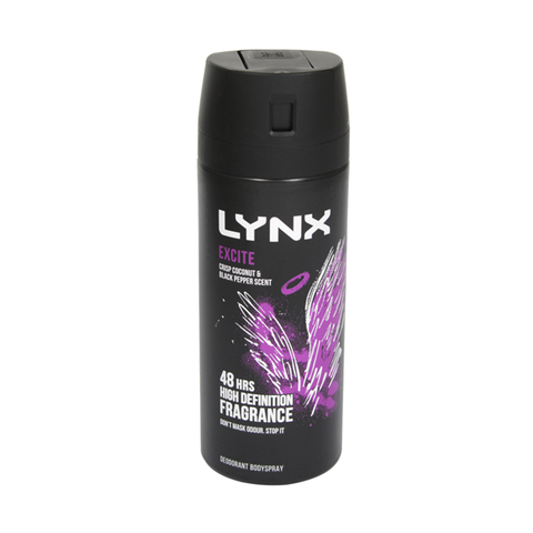 Lynx Excite Deodorant Bodyspray 150ml in UK