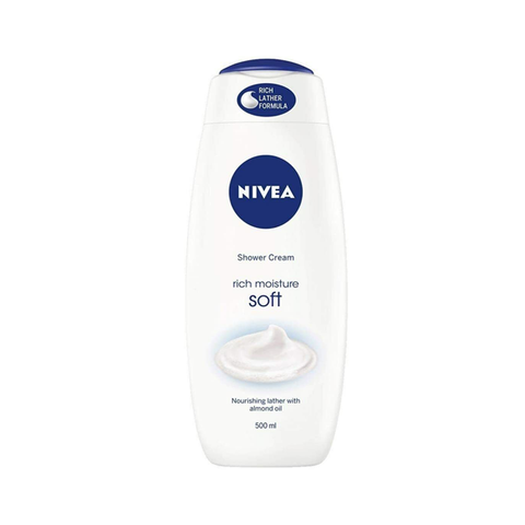 Nivea Rich Moisture Soft Shower Cream 500ml in UK