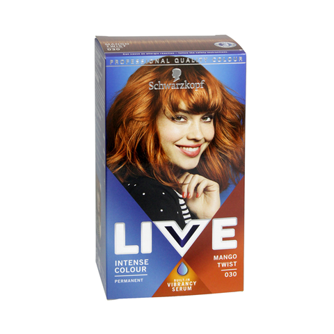 Schwarzkopf Live Permanent Hair Colour Mango Twist 030 in UK