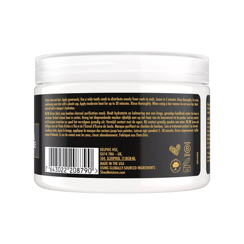 Shea Moisture African Black Soap Bamboo Charcoal Purification Masque 354ml in UK