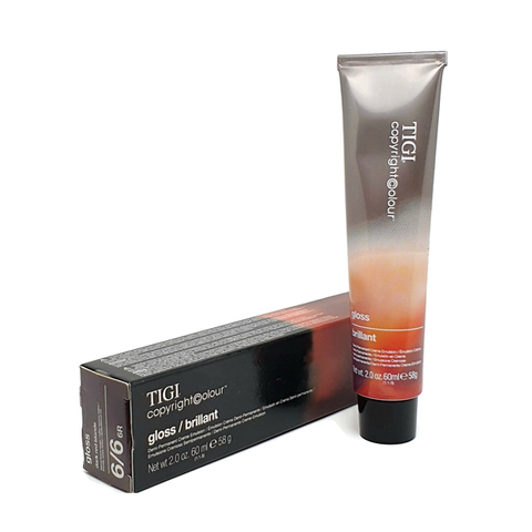 igi Gloss Demi-Permanent Hair Colour - 6/6 Dark Red Blonde 60ml in UK