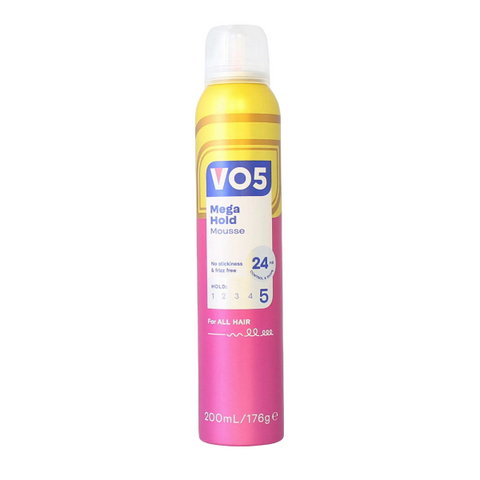 VO5 Mega Hold Styling Mousse 200ml in UK