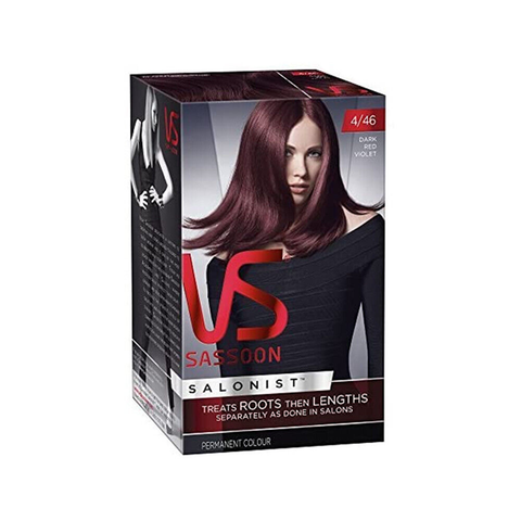 Vidal Sassoon Salonist Permanent Hair Colour 4/46 Dark Red Violet in UK