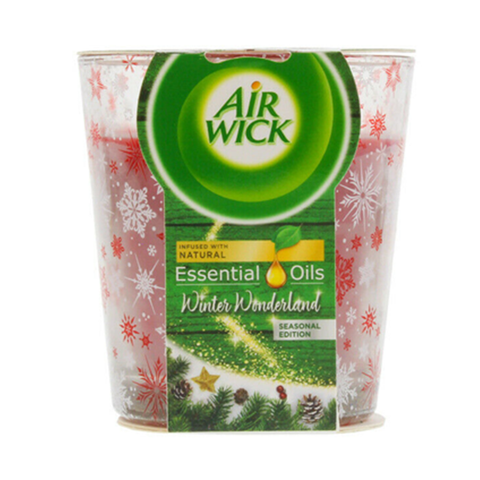Air Wick Essential Oils Winter Wonderland Candle 105g in UK