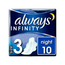 Always Infinity Night With Wings Sanitary Pad 10 Pack in UK