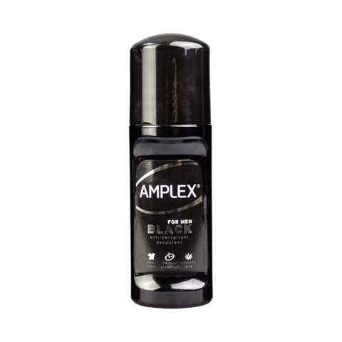 Amplex Black Roll On Deodorant For Men 50ml in UK